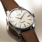 KUOE KYOTO Royal Smith 90-006 Automatic Ivory Waffle Dial Silver Case 39mm