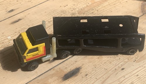 Tonka Motor Mover Car Transporter Vintage 1970’s pressed steel articulated lorry - Picture 2 of 12