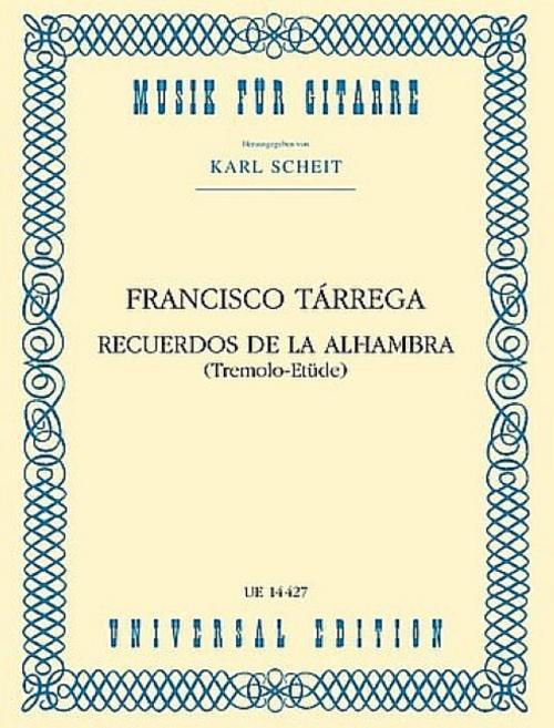 Thumbnail - Recuerdos De La Alhambra Francisco Tárrega