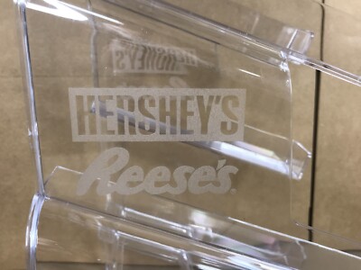 Hershey's Reese's Candy Plastic Countertop Display Stand Rack