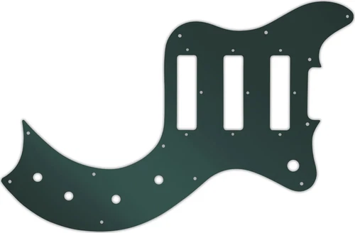 WD Custom Pickguard For Gibson S-1 #10S Smoke Mirror
