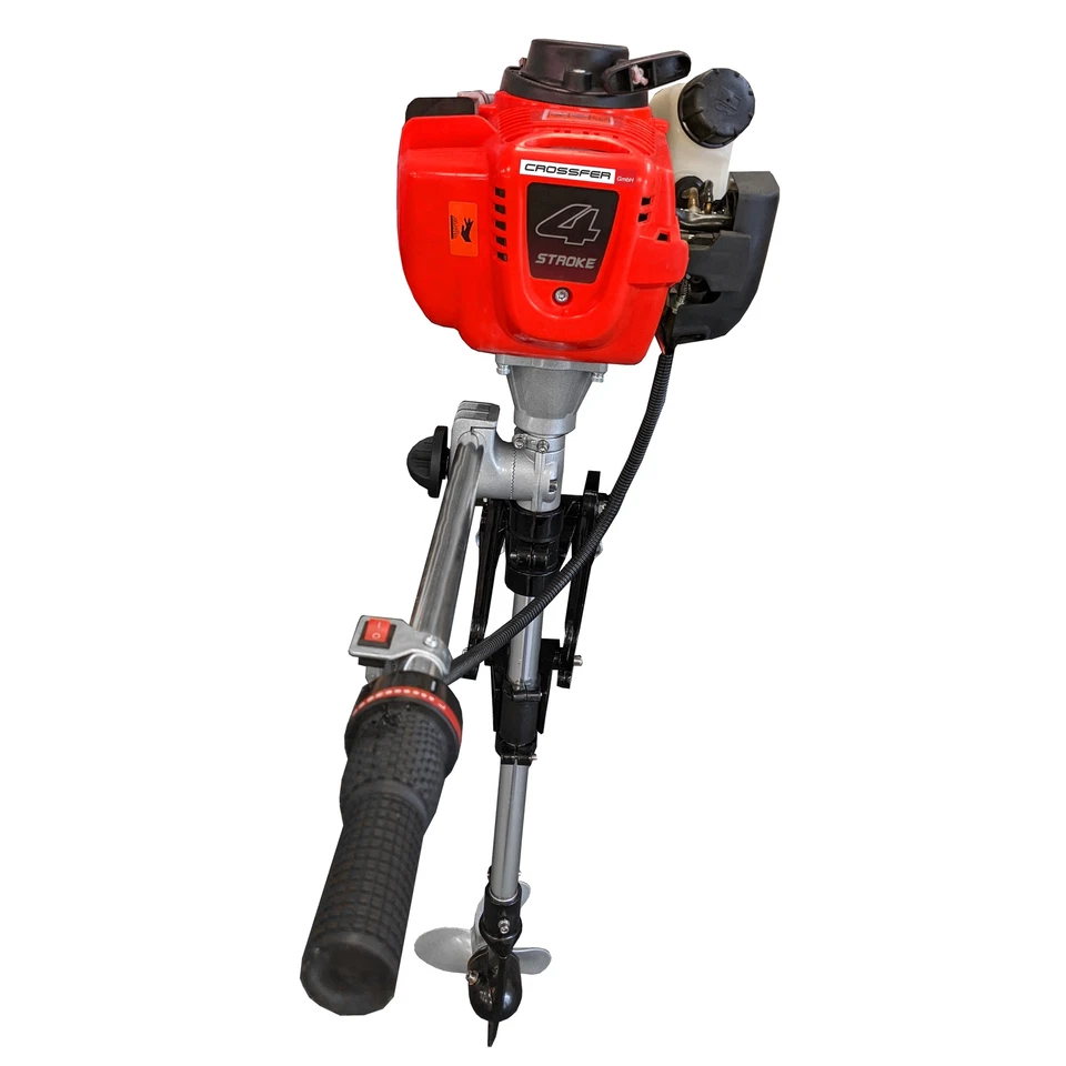 Bootsmotor 1.2PS Außenborder Außenbordmotor 1 Zylinder 4 Takt Luftkühlung leicht - Bild 2 von 4