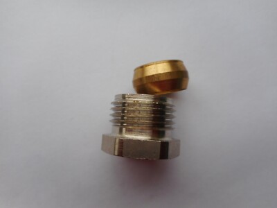 Comap Klemmringverschraubung 1/2'' x 15 mm Klemmverschraubung Kupferrohr