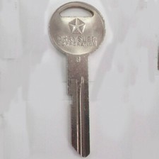 1966-85 Dodge Mopar Chrysler Plymouth Pentastar Secondary Trunk One Key Blank
