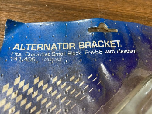 AC Delco Alternator Bracket. Fits Chevrolet Small Block, Pre 1968 With Headers. - Picture 2 of 3
