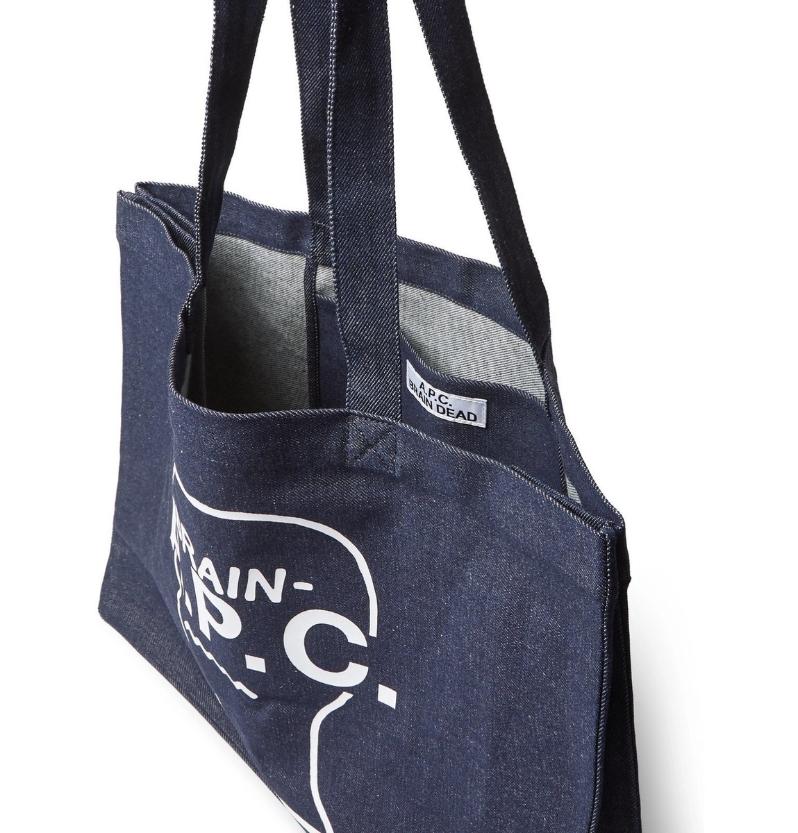 ★A.P.C.★ Recuperation Jim Tote Bag Blue COHGVH62230IAA COH Recuperation shopper tote | A.P.C.