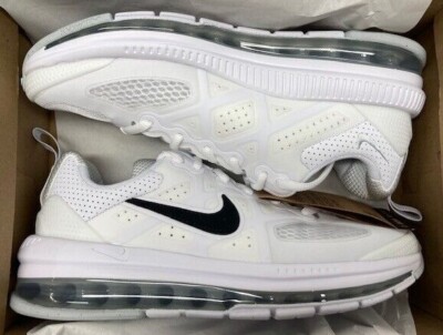 Nike Air Max Genome (GS), Boy's Various Sizes, White/ Black/ Grey, CZ4652 100