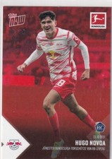 Topps Now 2021 Bundesliga Card 56 Hugo Novoa Rookie Card RC 8/99 Red Parallel. rookie card picture