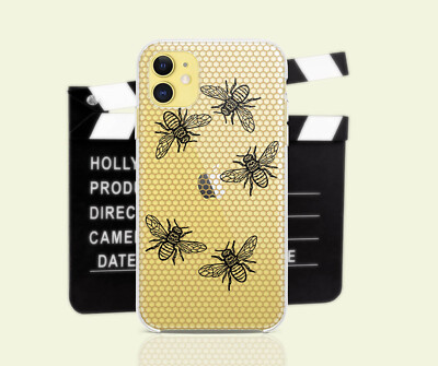 Honeycombs design case for Phone 14 13 12 11 Pro Max Xs Xr X 8 Plus 7 6 SE