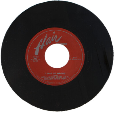 LITTLE JOHNNY JONES ''I MAY BE WRONG c/w DIRTY BY THE DOZEN'' 1953 BLUES