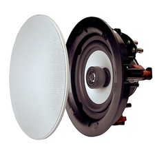 Soundavo SD-6S-ALU High Definition in-Ceiling 6.5" Aluminum Cone Speaker Pair 
