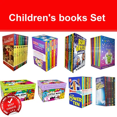 Children's books Set Julia Donaldson, Mr Men, Little Miss, Big Nate, Enid Blyton