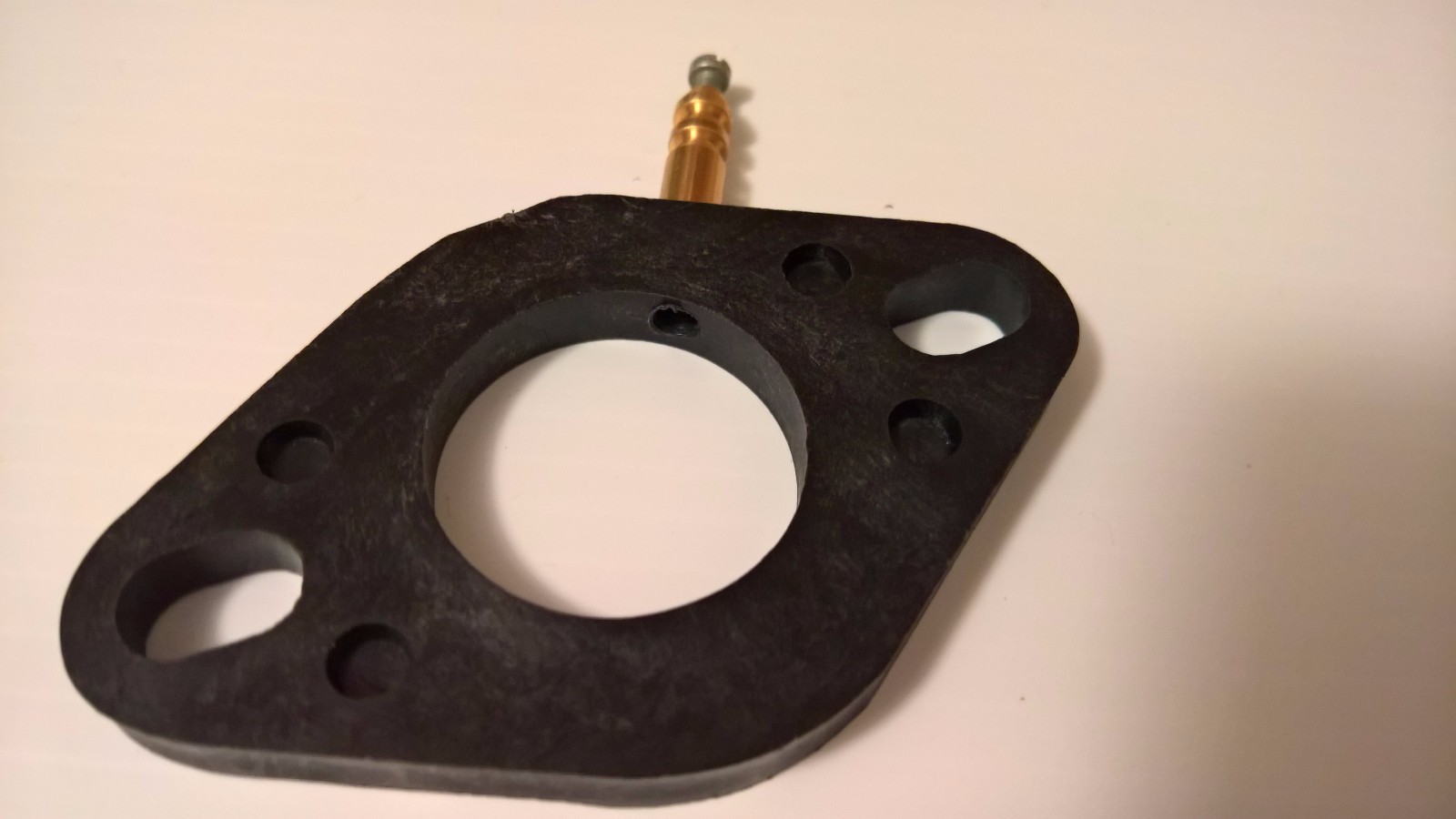 SU carb 1.25 1 1/4 " spacer vacuum takeoff morris minor sprite gauge