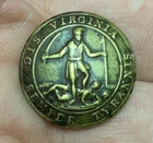 Virginia Militia Pre Civil War Coat Button