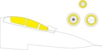 MW22 Eduard EX744 SU-30SM Tface 1/48 Mask For Kitty Hawk