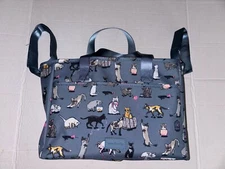 NWT VERA BRADLEY LIGHTEN UP EVERYTHING ORGANIZER BAG Cats Meow