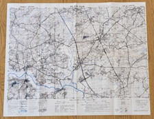 Lot fac-similés Cartes Etat Major Débarquement Normandie 101st et 82nd AB WWII