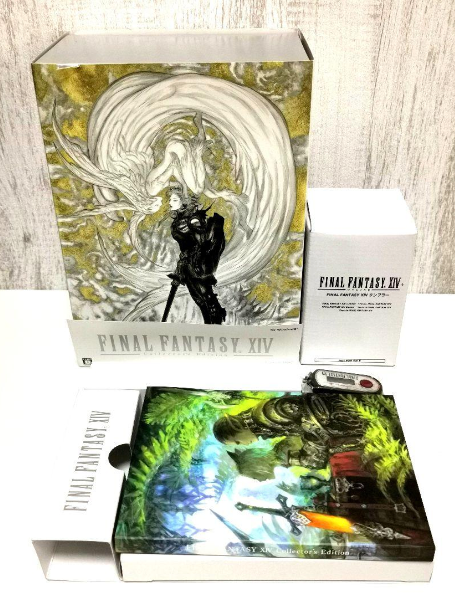 Original Final Fantasy XIV Online Collector's Edition All Item JP