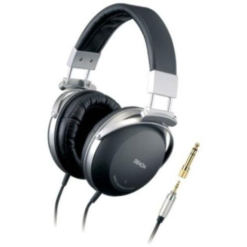 Denon AH-D2000 Headphone Overhead Closed Black Dynamic Headset 3D Ear Pad Gaming - Picture 1 of 1
