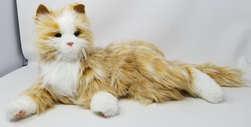 JOY FOR ALL Hasbro 2019 Orange Tabby Cat Interactive Companion Pet A7592 w/ Box - Picture 2 of 20