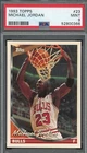 Michael Jordan 1993 Topps Basketball Card #23 Graded PSA 9