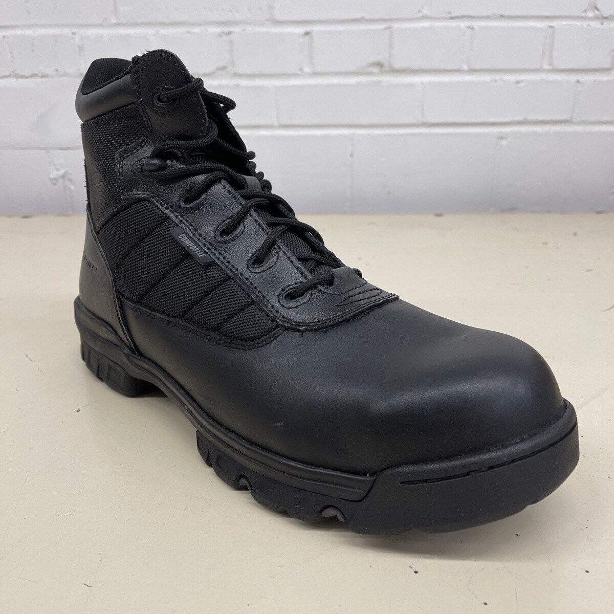 Bates Tactical Sport 5" Men's Size 14 Composite Toe Side Zip Boots