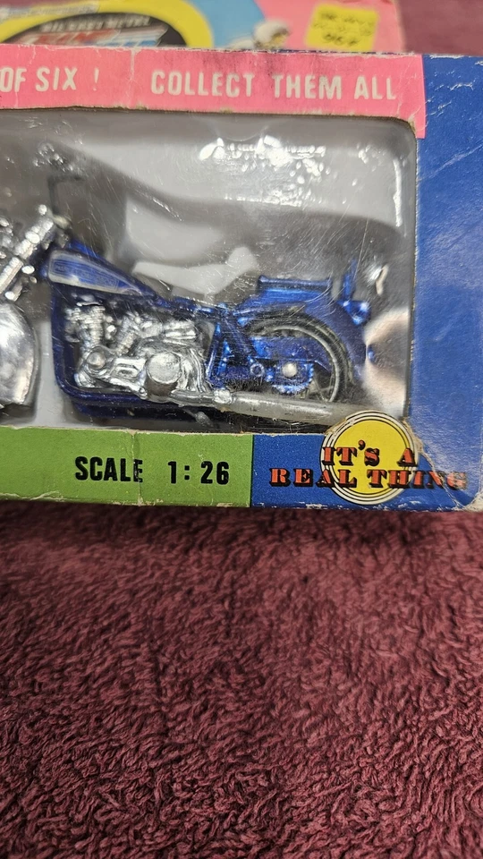 Vtg 1:26 Scale Diecast "Champ of the Road" MotorCycle, Harley Davidson SEE PICS  - Image 3 of 4