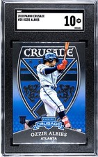 2018 Panini Crusade #25 Ozzie Albies Rookie SGC 10 GEM MINT RC