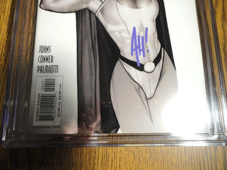 JSA Classified #2 Adam Hughes Firmado Cgc 9.2 Ss 2nd Estampado Power Niña Boceto - Imagen 4 de 4