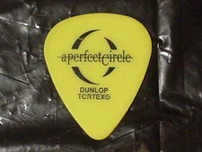 A PERFECT CIRCLE Logo & James Iha Signature 2000 Concert Tour Tool GUITAR PICK