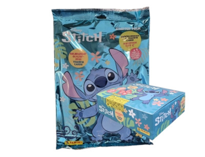 Panini Disney Stitch Trading Cards / Starterpack + 1x Display je 24x Booster