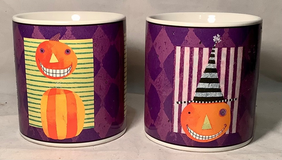 Set of 2 Sakura Halloween Mugs 