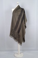 Rare TAG HEUER big logo 100 wool luxury scarf.