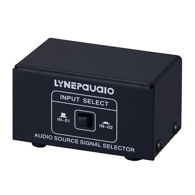 Audio Switcher RCA 2 in 1 Out / 1 in 2 Out Audio Source Signal Selector N0G2