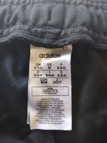 Adidas Active Wear Pants Girls Youth Medium (12-14) Black Tapered Ankle Zip - Picture 3 of 8