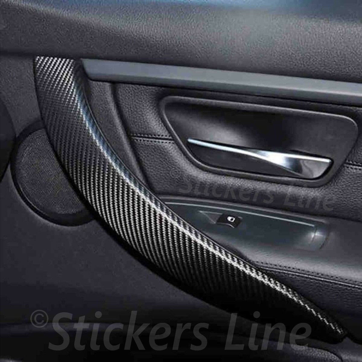 Pellicola Adesiva Carbon Look 3D Per Interno Esterno 50x150cm - Foto 8