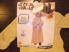 Star Wars Mandalorian The Child Baby Yoda Toddler Halloween Costume size 2T/ 2-4