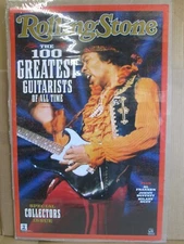 The 100 greatest guitarist of all times Rolling stone poster Hendrix 2004 19207