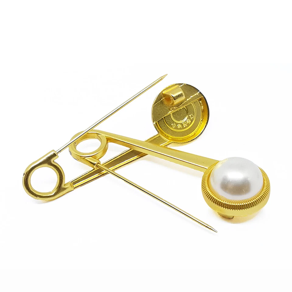 Extra Große Metall-Sicherheitsnadeln Stecknadel Für Schals Röcke Kleidungsstücke - Bild 4 von 4