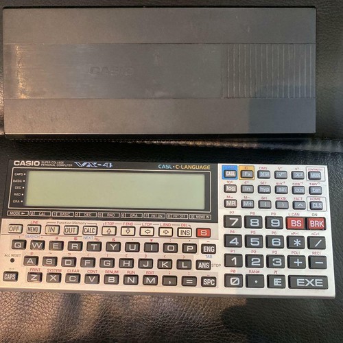 Casio Pocket computer PC VX-4 Super College Function Calculator Tested Examined - 第 1/5 張圖片