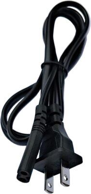2-Prong AC Power Cord AIDEK DZ012 Cosmetic Makeup Mini Fridge Skin