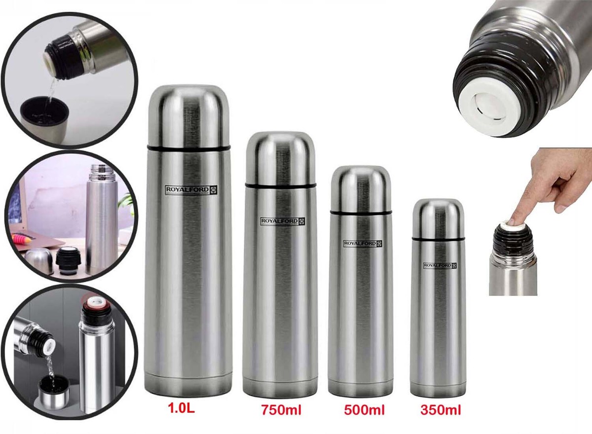350ml 500ml 750ml Stainless Steel Insulated Vacuum Travel Tea