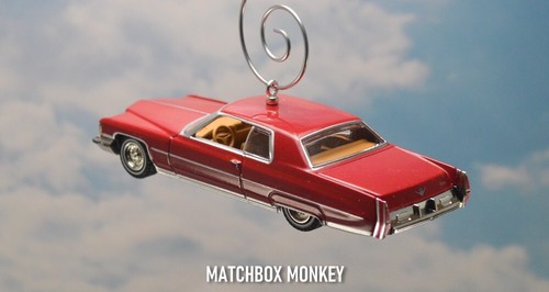 1973 Cadillac Coupe DeVille Christmas Tree Ornament Land Yacht Lowrider Adorno - Picture 12 of 14