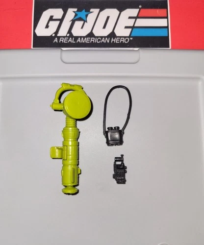 GI Joe Sneak Peek 1987 Accessories Lot Original 80's Hasbro Unbroken