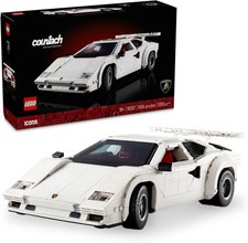 Lego Icons Lamborghini Countach 5000 Quattrovalvole Model Car Kit - Collectible