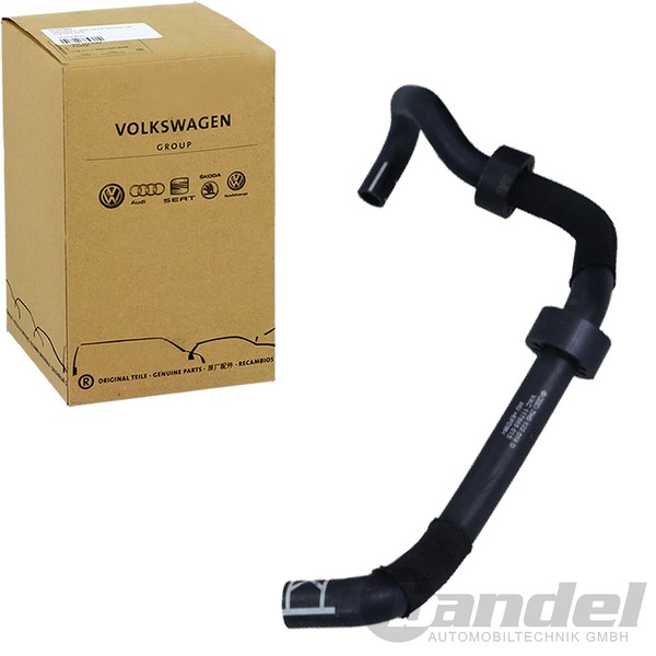 Original Vag KÜHlerschlauch Passend FüR 2.5 Tdi Vw Transporter T5 Multivan Bus-image
