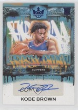 2023 Panini Court Kings Fresh Paint Sapphire 14/25 Kobe Brown #FP-KBL Auto 1cl3