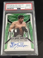 2023 Metal Pop Century Sylvester Stallone Auto PSA 10 1/1 