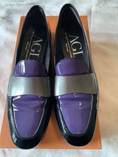 AGL Attilio Giusti Leombruni Women's Ballet Flats Nero- Grap-