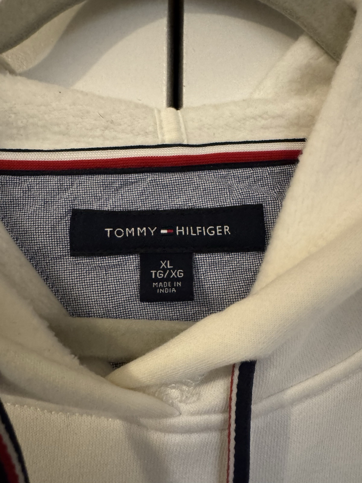 Tommy Hilfiger Men's Essential Classic Solid Full Zip Hoodie Sweatshirt XL image 2